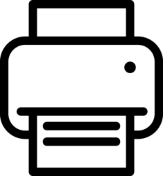 Print Button Sketch Style Svg Vector, Free Vectors File
